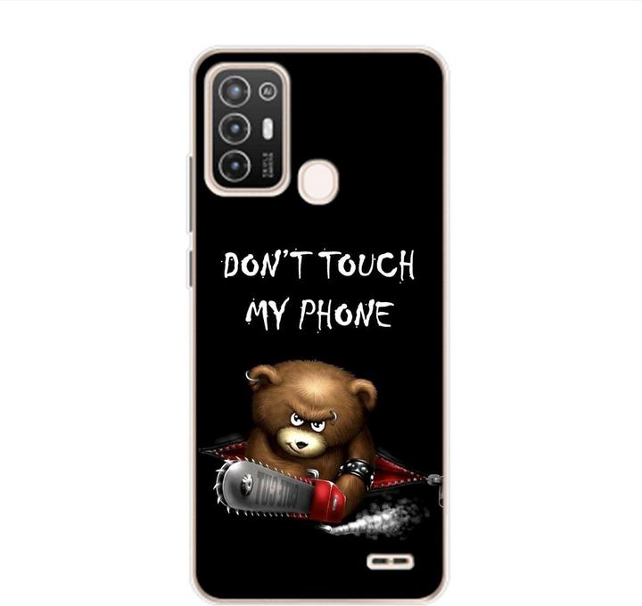 Dont Touch My Phone Bär Schwarz