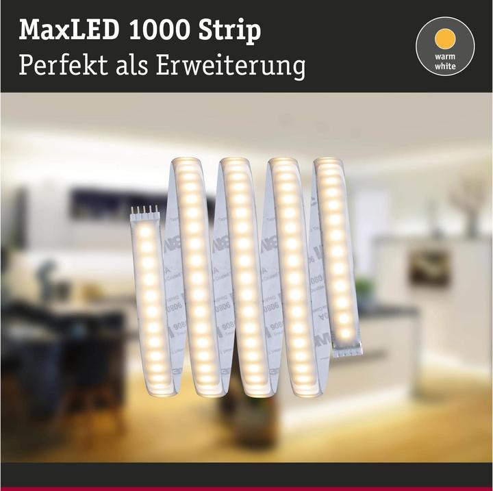 Image du produit Paulmann MaxLED 1000 Stripe (Blanc chaud, 100 cm, Intérieur)