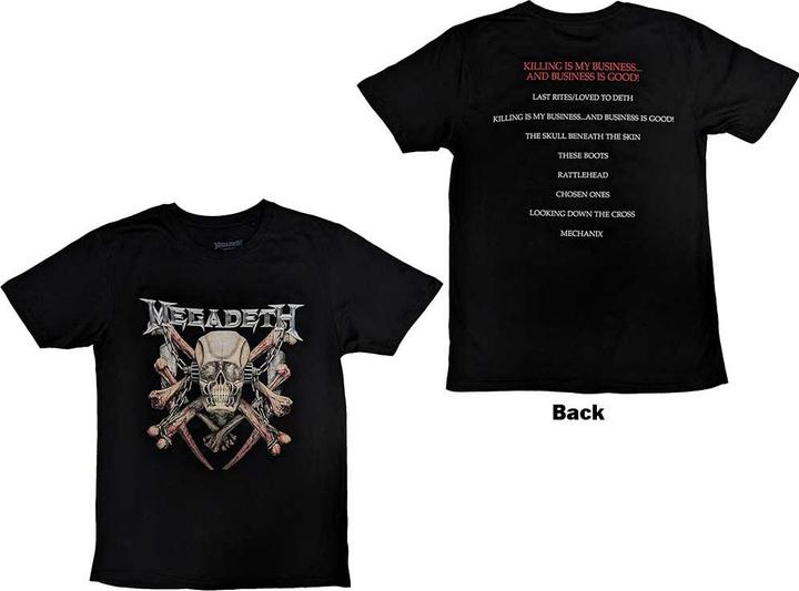 Megadeth Killing Biz Back Print (S)