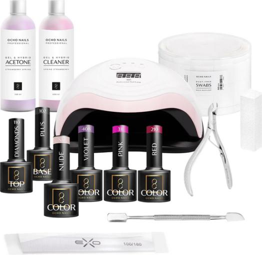 Immagine prodotto Ocho Nails Set iniziale di smalto gel 1