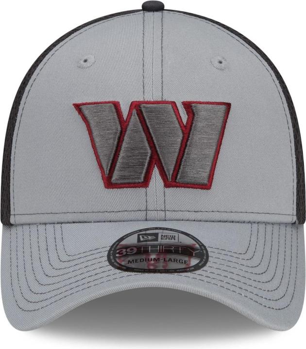 Actual product image New Era 39Thirty Stretch Mesh Cap Washington Commanders - M/ (M/L)