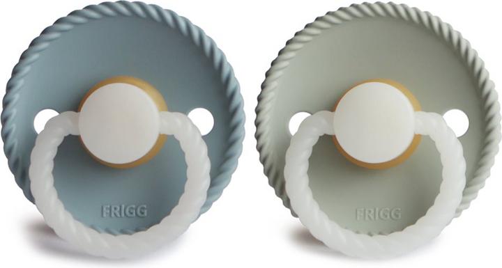 Immagine prodotto Frigg 2Confezione succhietto in lattice Corda Pietra Notte 6-18 M (2 x, a partire da 18 m.)