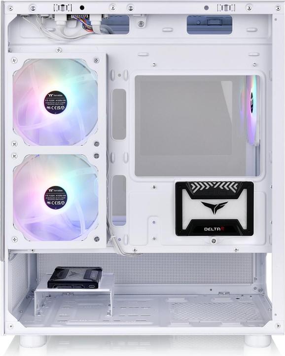 Actual product image Thermaltake View 170 TG ARGB Snow White (mATX, Mini-ITX)