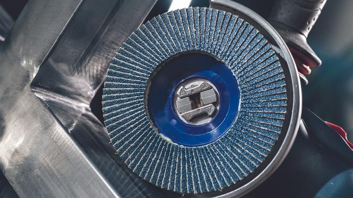 Actual product image Bosch Professional Zubehör PRO X571 X-Lock flap disc, 125 mm, G80 (80)