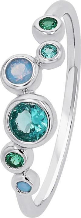 Produktbild S.Oliver Ringe für Damen, 925 Sterling Silber, Zirkonia synth. (60, 925 Silber)