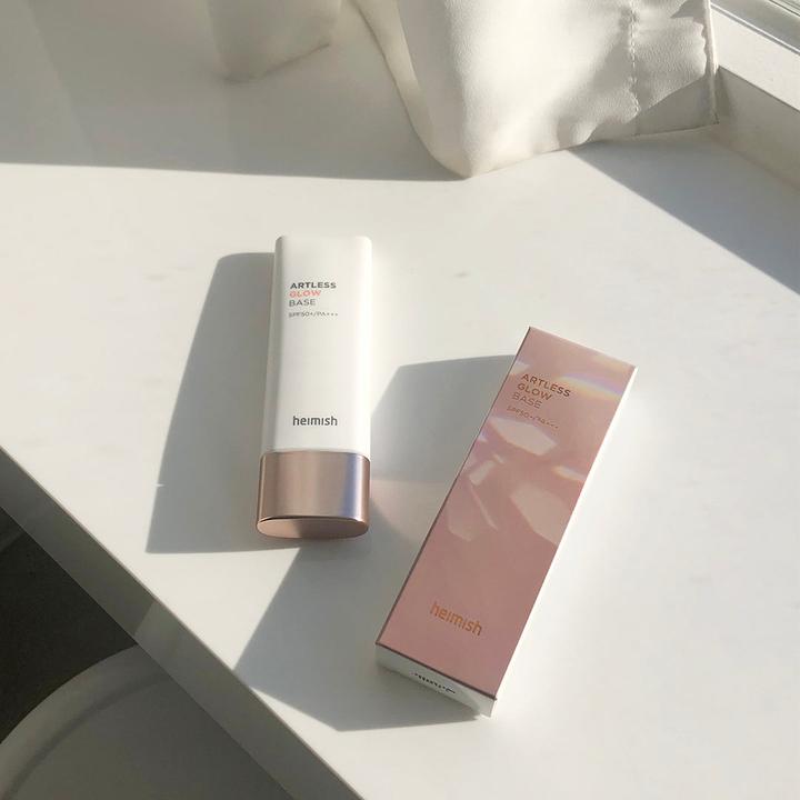 Actual product image Heimish Artless Glow Base (Sun cream face, SPF 50+, 40 ml, 40 g)