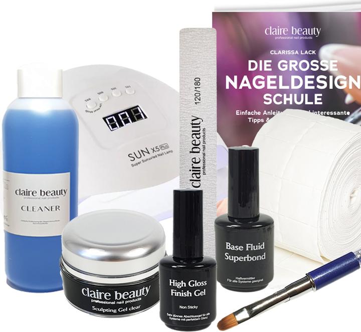 Image du produit Claire Beauty Basic Gel Nail Starter Set (14 ml)