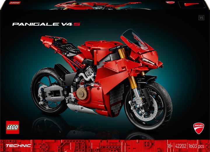 Actual product image LEGO Ducati Panigale V4 S Motorrad (42202, LEGO Technic)