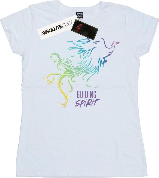 Actual product image Disney Womens/Ladies Mulan Movie Phoenix Guiding Spirit Cotton T-Shirt (XXL)