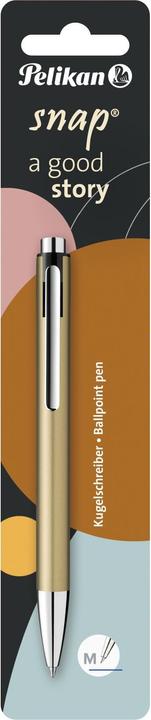 Immagine prodotto Pelikan Penna a sfera Snap Metallic M 817653 Oro (Oro metallico, 1 x)