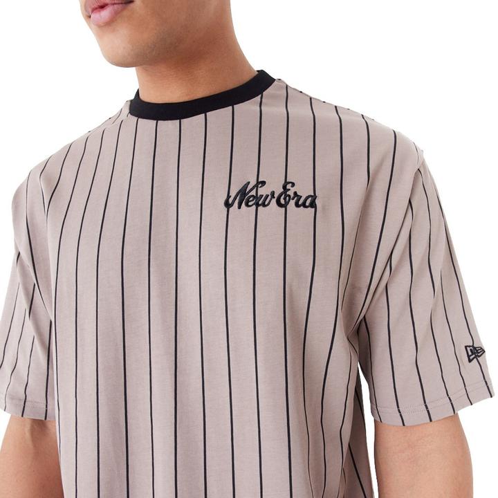 Immagine prodotto New Era Camicia oversize - PINSTRIPE marrone cenere - XL (XL)