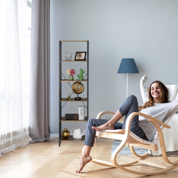 Actual product image Relaxdays Shelf unit (50 x 35 x 180 cm)