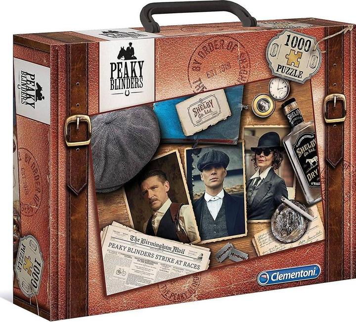 Immagine prodotto Clementoni Puzzle Peaky Blinders g in un caso (1000 pezzi)