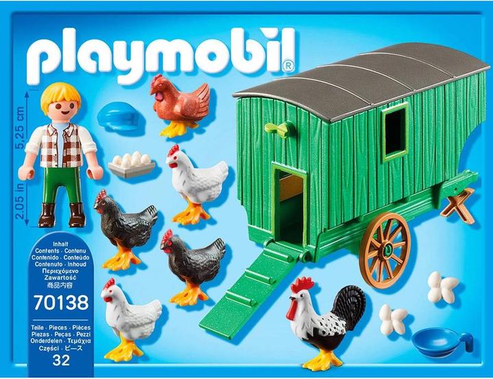 Immagine prodotto Playmobil Pollaio mobile (70138, Paese Playmobil)