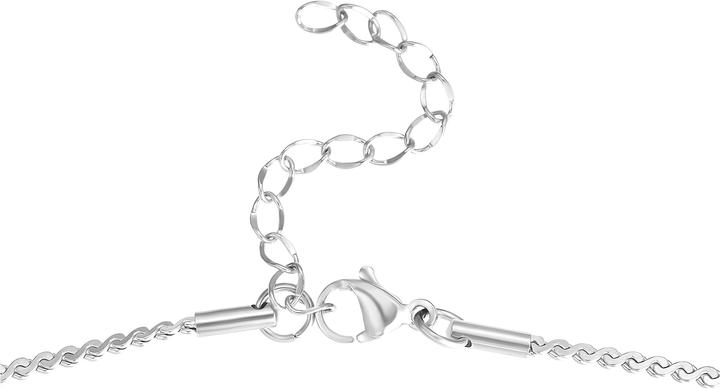 Actual product image Heideman Melinda silver color polished (100% stainless steel)