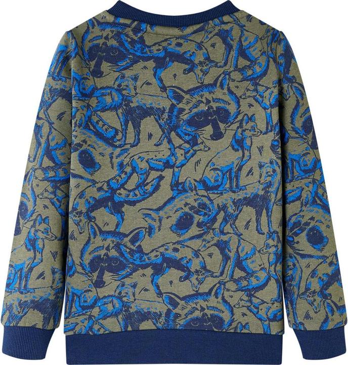 Actual product image VidaXL Children's sweatshirt khaki 104,Material: 100 % cotton,Colour (104)