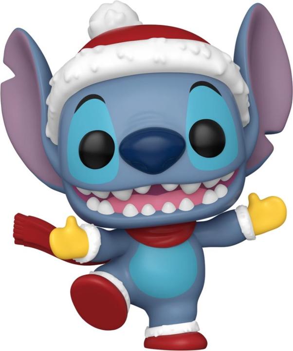 Actual product image Funko Disney Stitch with Santa Hat