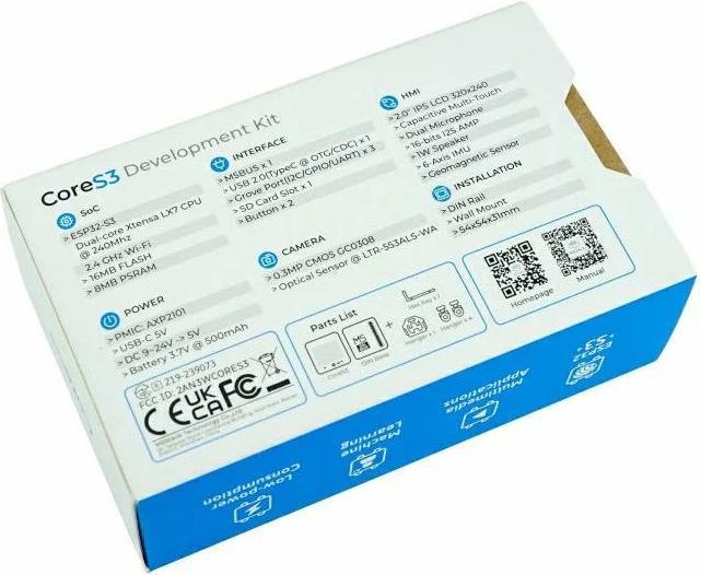 Image du produit M5Stack Kit de développement CoreS3 ESP32S3 loT