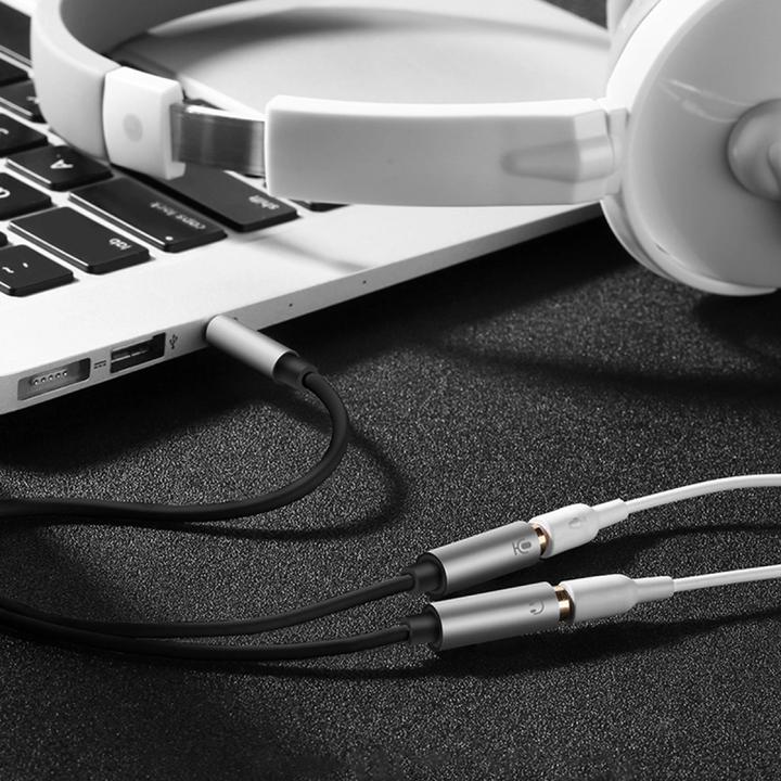 Produktbild Ugreen Headset Splitter (0.15 m, 3.5mm Klinke (AUX))