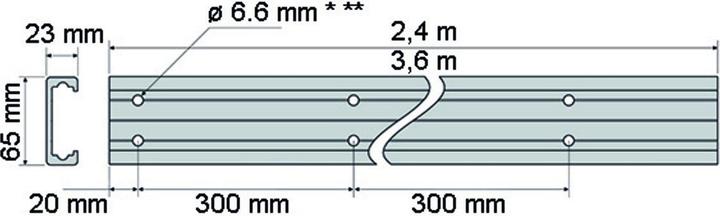 Productafbeelding Accuride Lineaire geleider met recirculatiekogellager DA0116RC