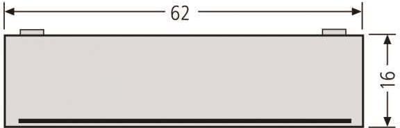 Produktbild Renz Namensschildabdeckung 97-9-82046 für Tastenmodul