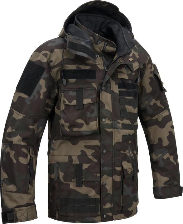 Brandit Performance Outdoor Outdoorjacke Grösse S Farbe Dunkles Tarnmuster (S)