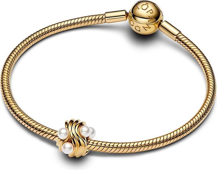 Produktbild Pandora Abstrakter Wellen-Charm (Vergoldet, Edelstahl)