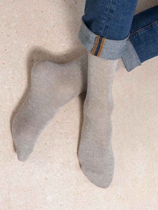 Bleuforêt Leinen/Baumwolle Socken