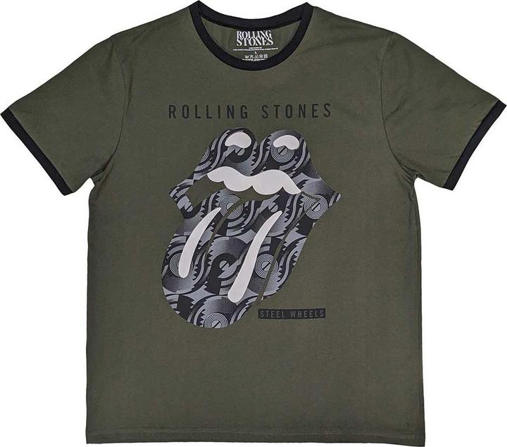 The Rolling Stones Black & White Tongue Ringer