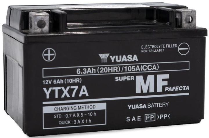 Immagine prodotto Yuasa Garanzia limitata di 6 mesi (12 V, 6.30 Ah, 100 A)