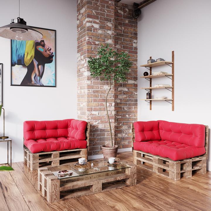 Image du produit Vicco Palettenkissen Flocken (120 x 80 x 15 cm)