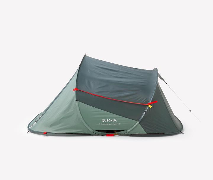 Actual product image Quechua Wurfzelt 2 Seconds für 2 Personen blau (Pitching tent, 2.90 kg, 2 persons)