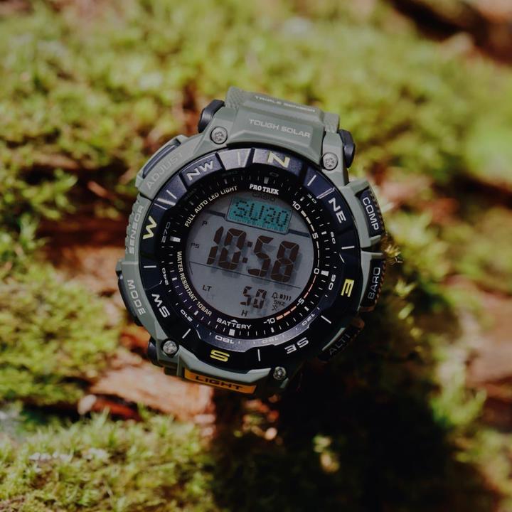 Actual product image Casio Pro-Trek - PRG-340-3ER (Digital watch, 52 mm)