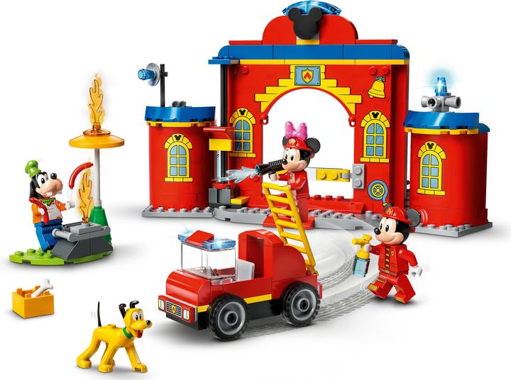 Immagine prodotto LEGO La stazione dei pompieri e il camion dei pompieri di Topolino (10776, LEGO Disney)