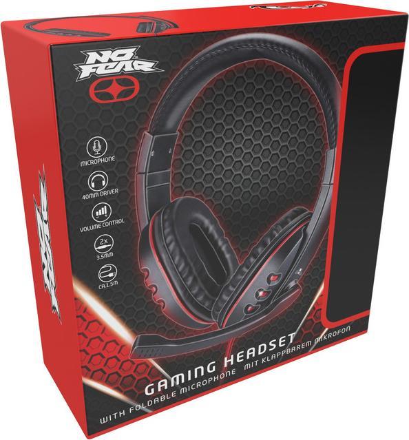 Produktbild No Fear Headset gaming w/1.5m cable (Kabelgebunden)