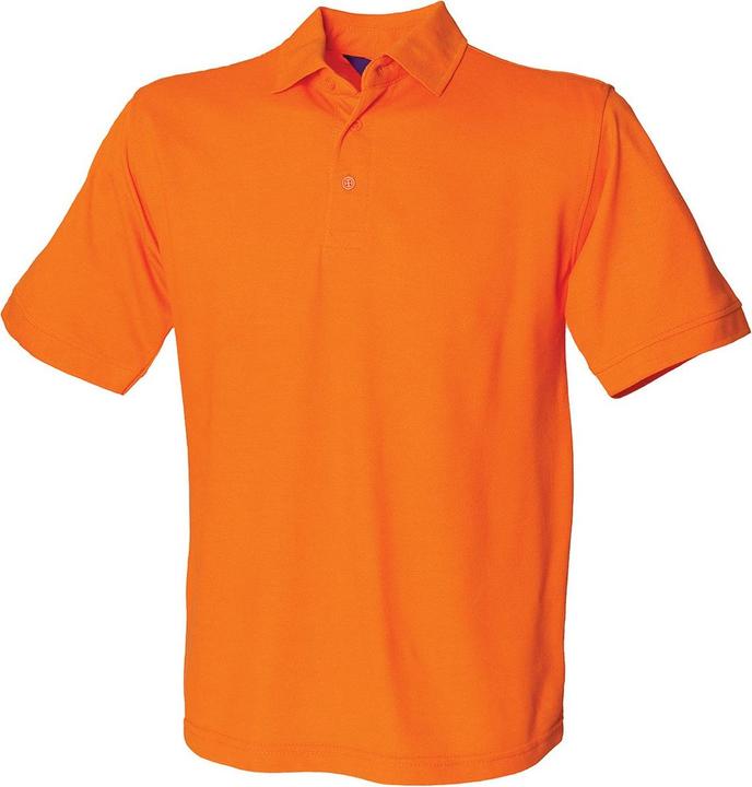 Henbury Schweres Polohemd aus Polycotton