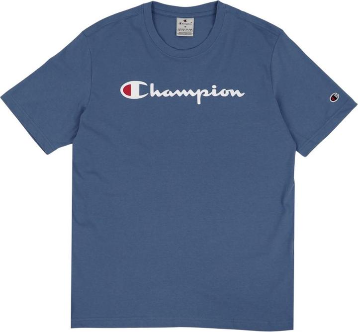 Champion Koszulka męska SS Tee niebieska 220256 BS099 XL (XL)