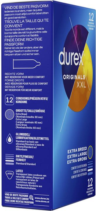 Actual product image Durex Originals XXL (12 pcs.)