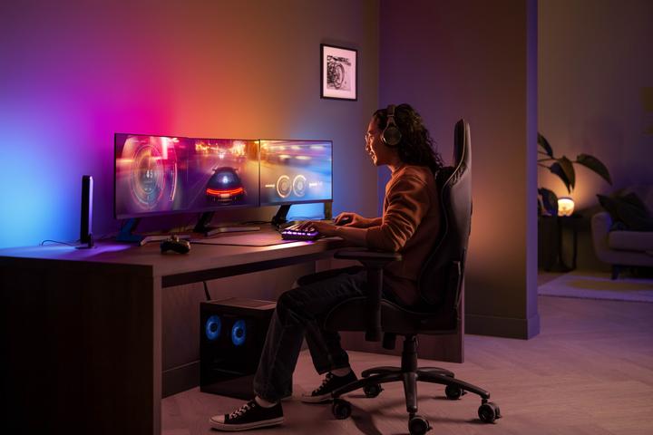 Produktbild Philips Hue Play Gradient inkl. Bridge (Mehrfarbig, 187.50 cm, Indoor)