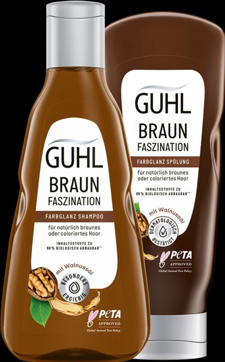 Produktbild Guhl - BRAUN FASZINATION Farbglanz-Spülung (200 ml)