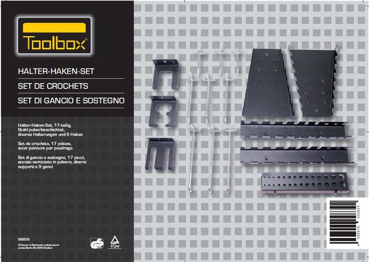 Image du produit Toolbox Set accessori 17 pzi. (ganci/supporti)