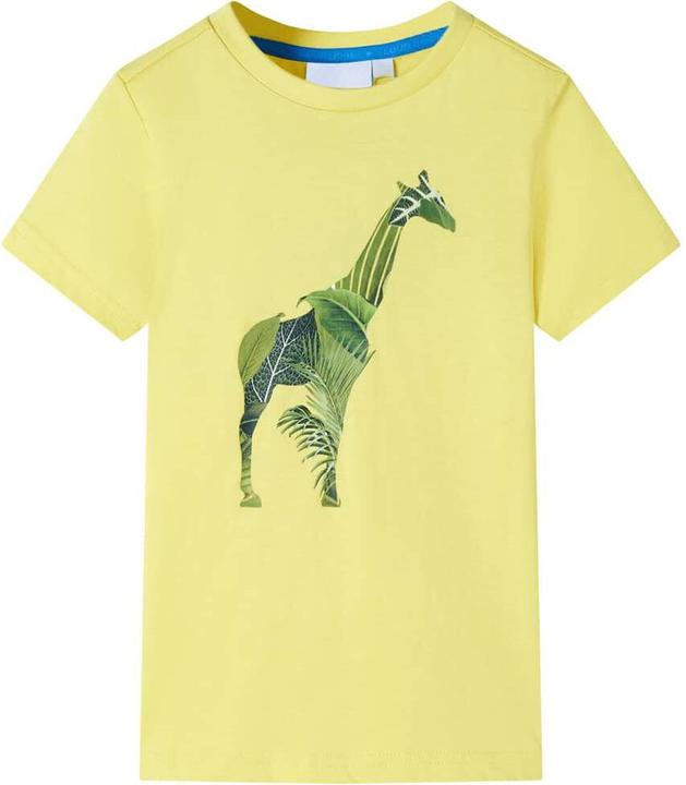 Immagine prodotto VidaXL Maglietta per bambini giallo 92,Materiale: 100 % cotone,Colore (92)