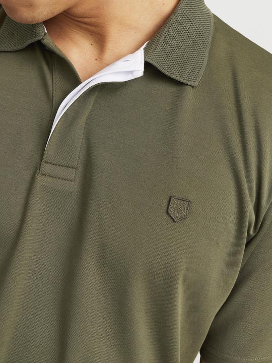 Immagine prodotto Jack & Jones Einfarbig Hemdkragen Poloshirt Poloshirt (L)