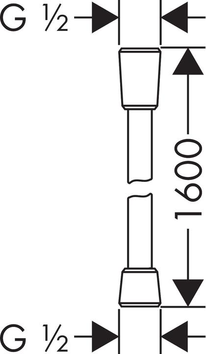 Produktbild hansgrohe Isiflex (160 cm)