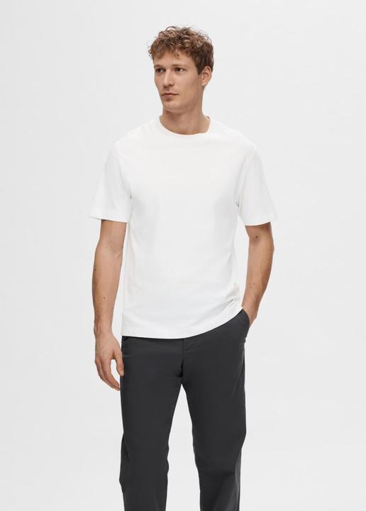 Immagine prodotto Selected Homme T-shirt in cotone biologico con collo alto (M)