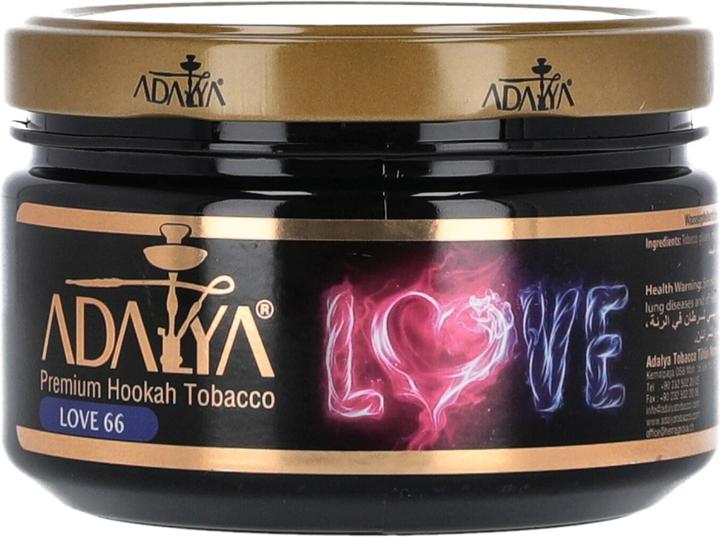 Produktbild Adalya Tabak Love 66 (Erdbeere, Ice Tea, Menthol, Passionsfrucht, Wassermelone, 200 g)