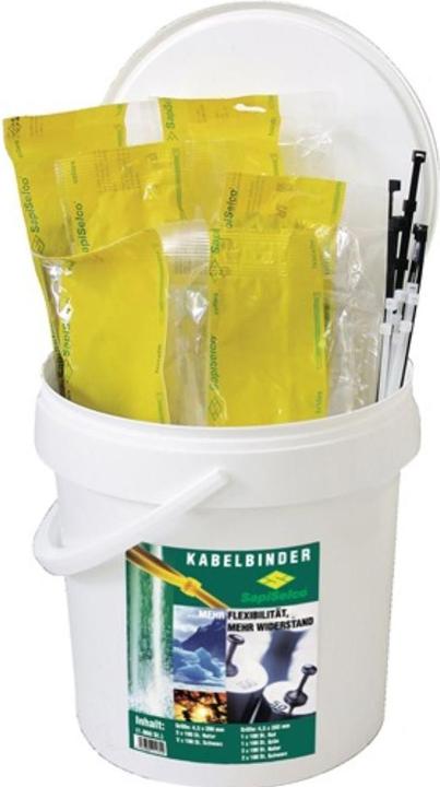 Actual product image SapiSelco Cable tie set (Plastic cable ties, 295 mm, 1000 pcs.)