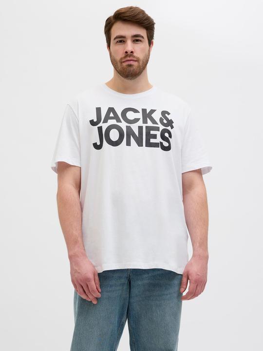 Immagine prodotto Jack & Jones Maglietta plus size con stampa logo (6XL)