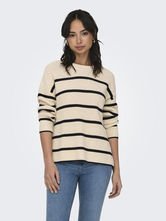 Actual product image Only Striped knit jumper (L)