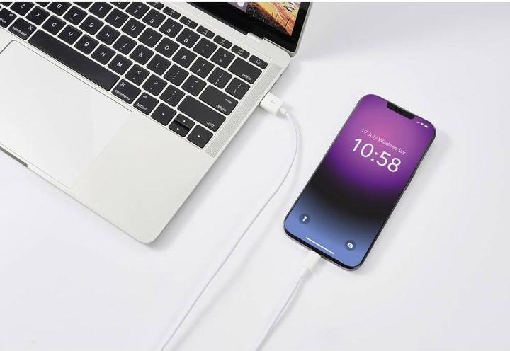 Actual product image Renkforce USB A — Lightning (3 m, USB 2.0)
